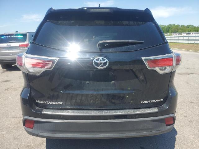 2015 Toyota Highlander Limited VIN: 5TDDKRFHXFS183555 Lot: 55700514