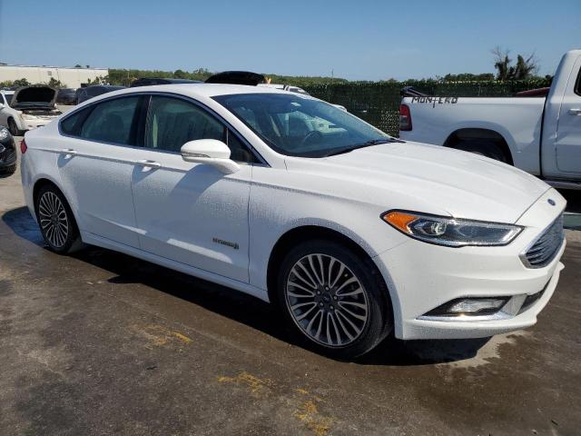 2018 Ford Fusion Titanium/Platinum Hev VIN: 3FA6P0RU6JR151055 Lot: 56251234