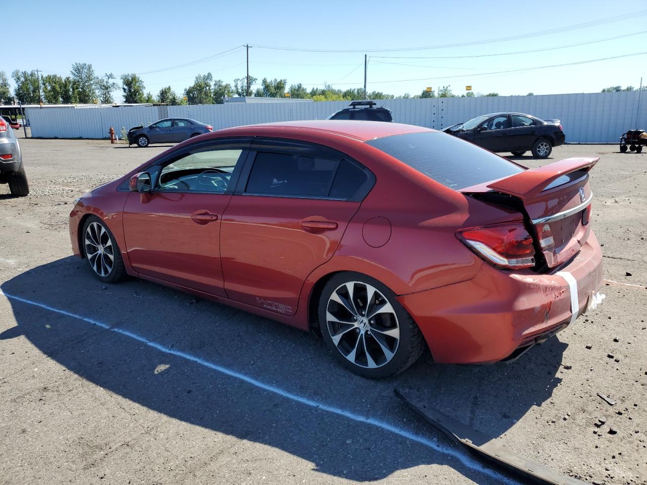 2HGFB6E5XDH707167 2013 Honda Civic Si