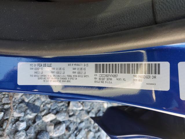 2015 CHRYSLER 200 LIMITE - 1C3CCCAB2FN742857