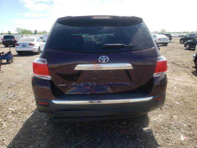 2013 Toyota Highlander Base VIN: 5TDZK3EHXDS125141 Lot: 53628194