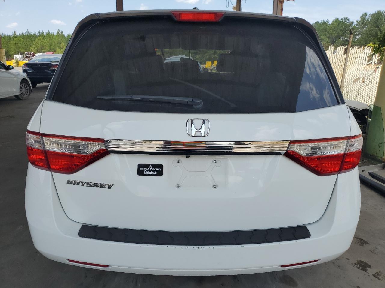 5FNRL5H62CB122191 2012 Honda Odyssey Exl