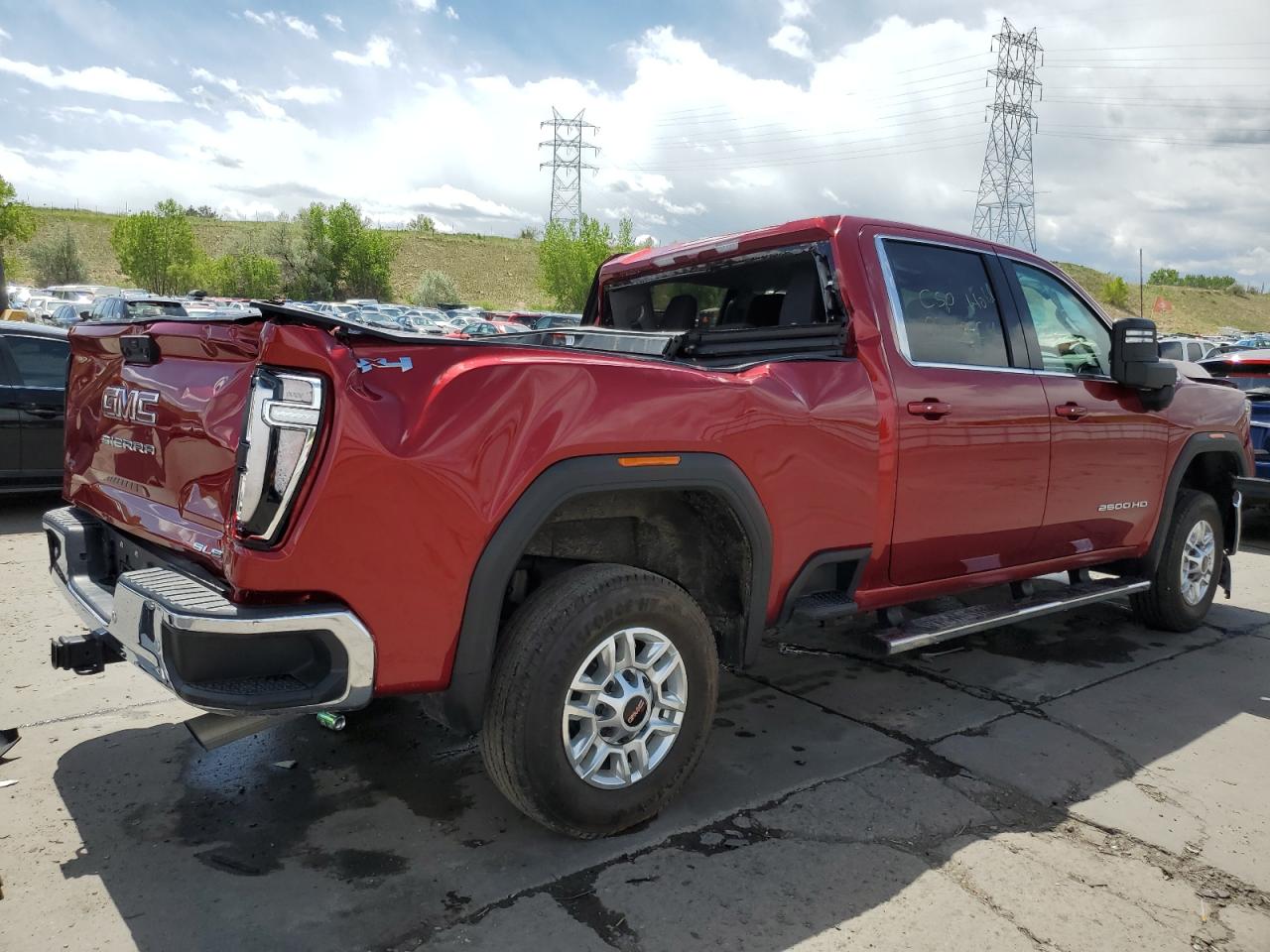 2021 GMC Sierra K2500 Sle vin: 1GT49ME71MF167510