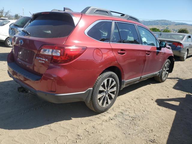 2017 Subaru Outback 3.6R Limited VIN: 4S4BSENC6H3261660 Lot: 54837874