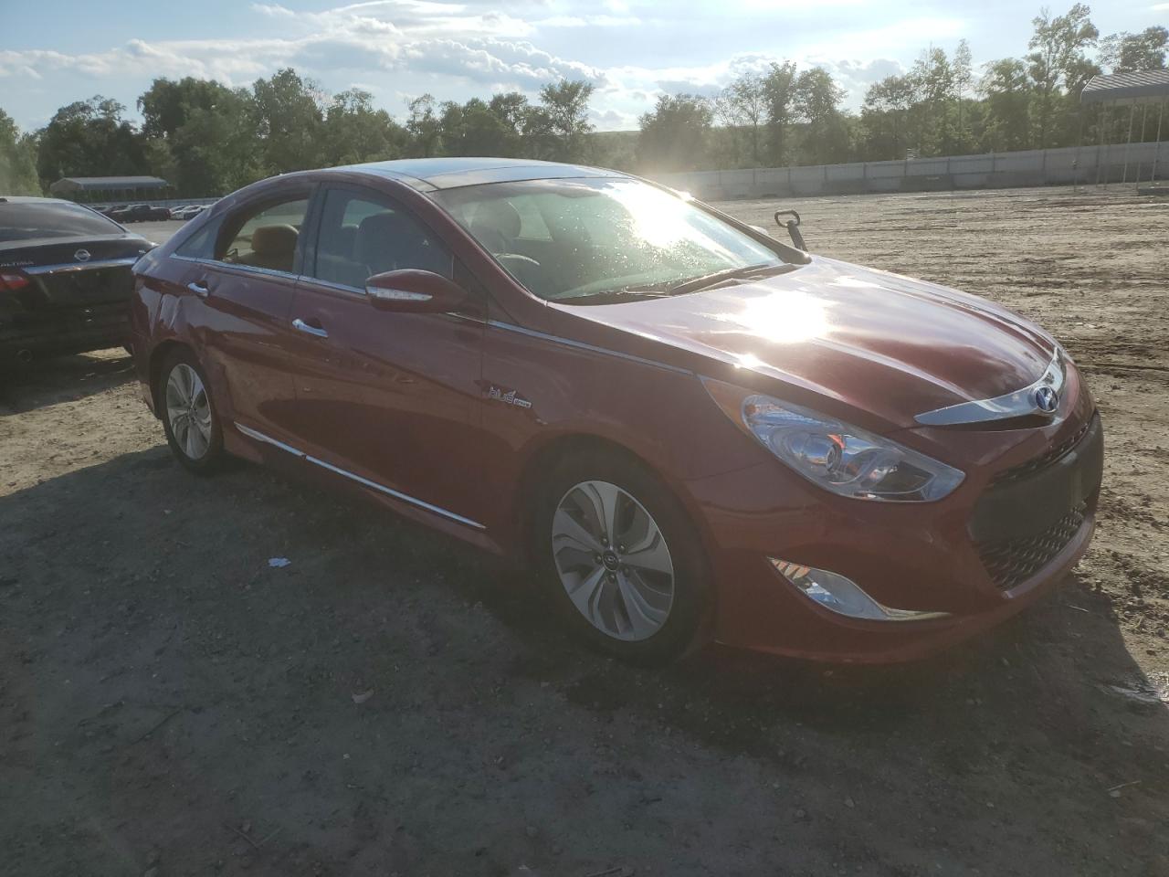 KMHEC4A40EA104541 2014 Hyundai Sonata Hybrid