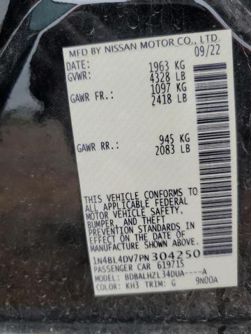 2023 NISSAN ALTIMA SV - 1N4BL4DV7PN304250