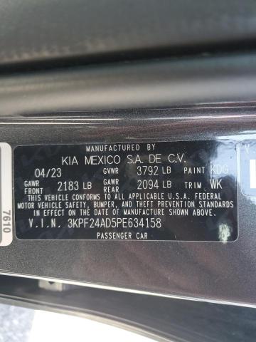 3KPF24AD5PE634158 Kia Forte LX 12