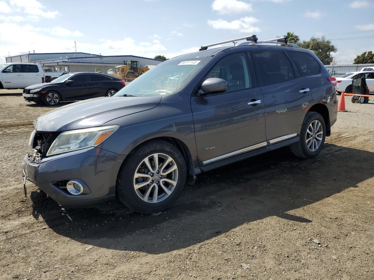 5N1CR2MN8EC650278 2014 Nissan Pathfinder Sv Hybrid