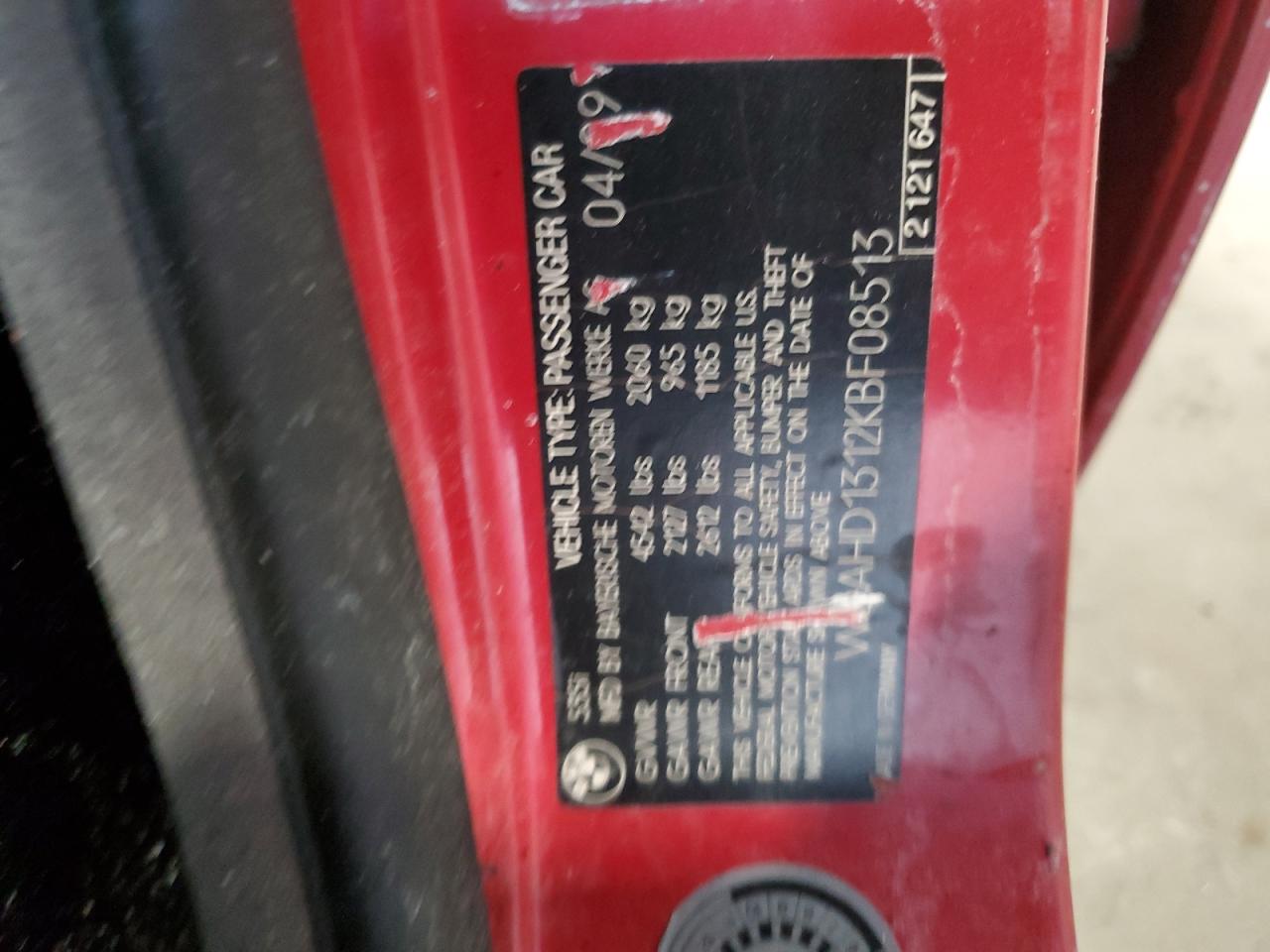 WBAHD1312KBF08513 1989 BMW 535 I