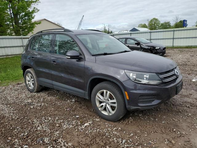 2016 Volkswagen Tiguan S VIN: WVGBV7AX1GW523299 Lot: 54738974