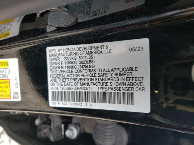 19UUB6F50PA003715 Acura TLX A-SPEC 12