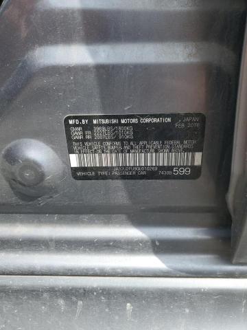 2016 Mitsubishi Lancer Es VIN: JA32U2FU9GU010269 Lot: 55717134