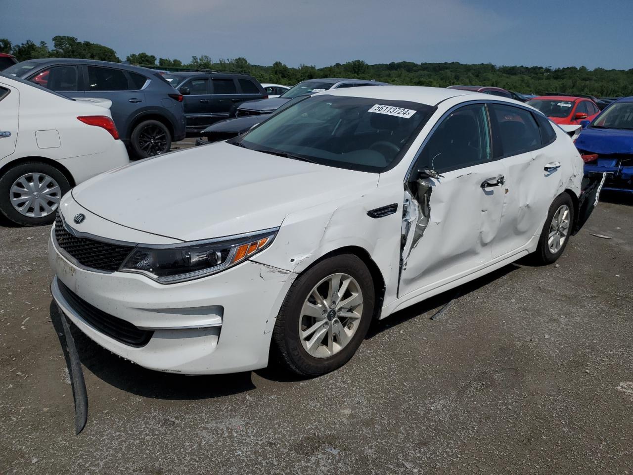 Lot #3268489765 2016 KIA OPTIMA LX