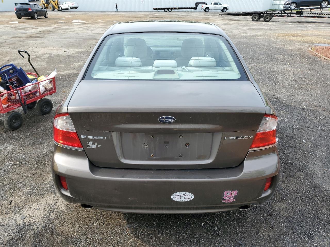 4S3BL616597211396 2009 Subaru Legacy 2.5I