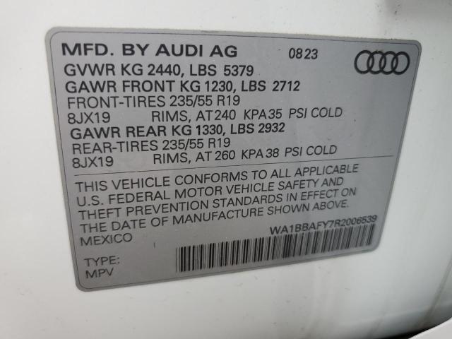 2024 Audi Q5 Premium Plus 40 VIN: WA1BBAFY7R2006539 Lot: 56047754