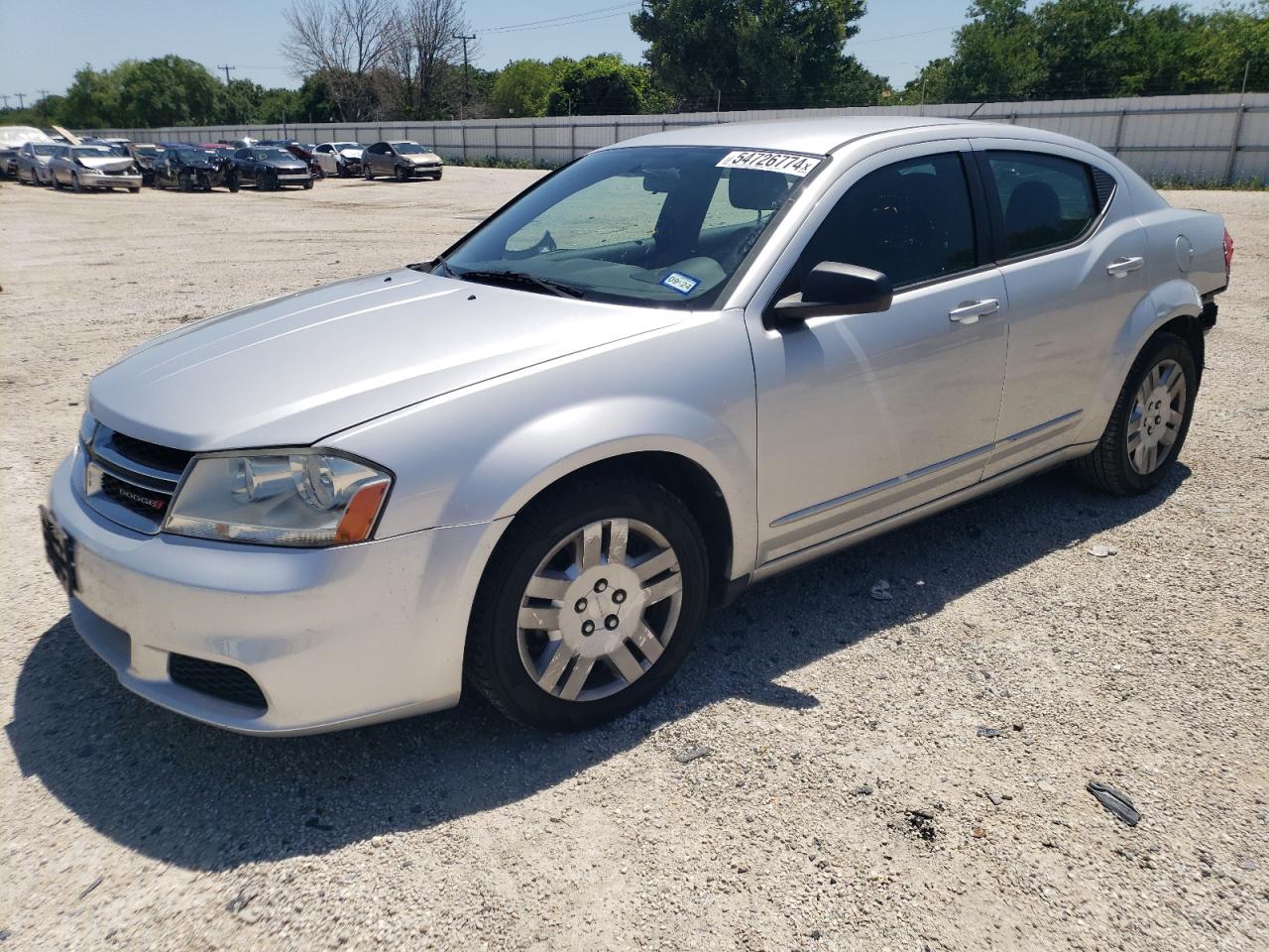 1C3CDZAB1CN135988 2012 Dodge Avenger Se