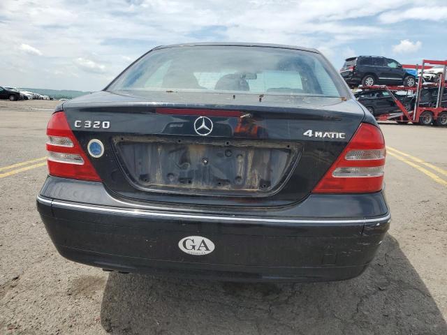 2004 Mercedes-Benz C 320 4Matic VIN: WDBRF84J64F551560 Lot: 54182264