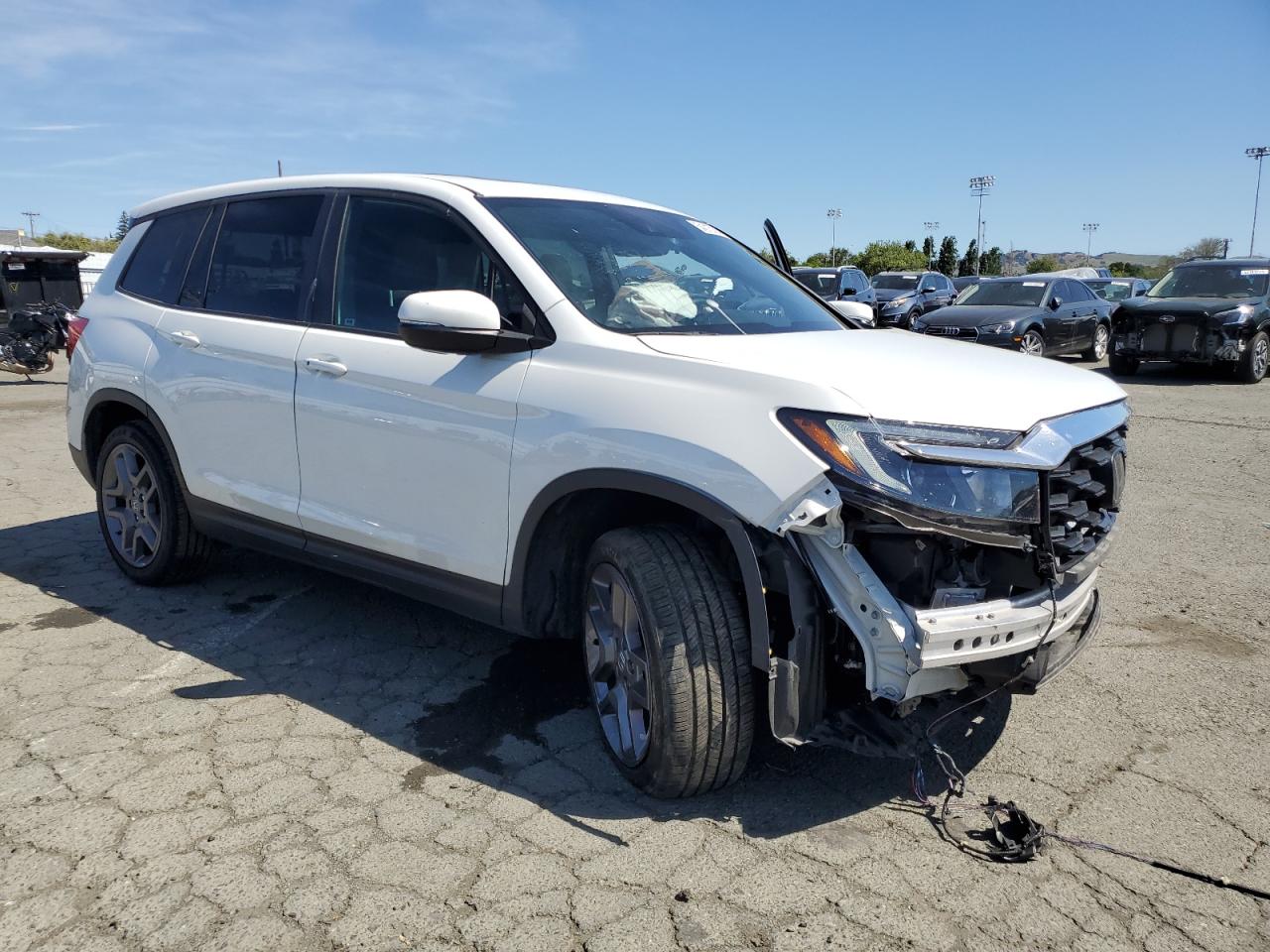 2022 Honda Passport Exl vin: 5FNYF8H52NB005628