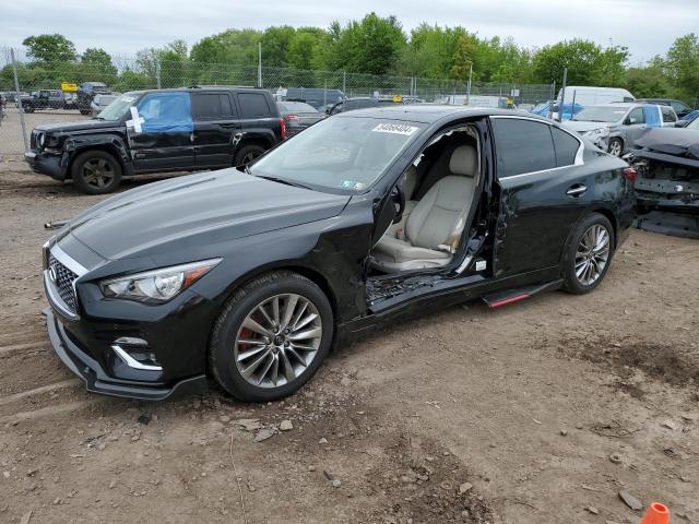 2021 Infiniti Q50 Luxe VIN: JN1EV7BR2MM750562 Lot: 54066404