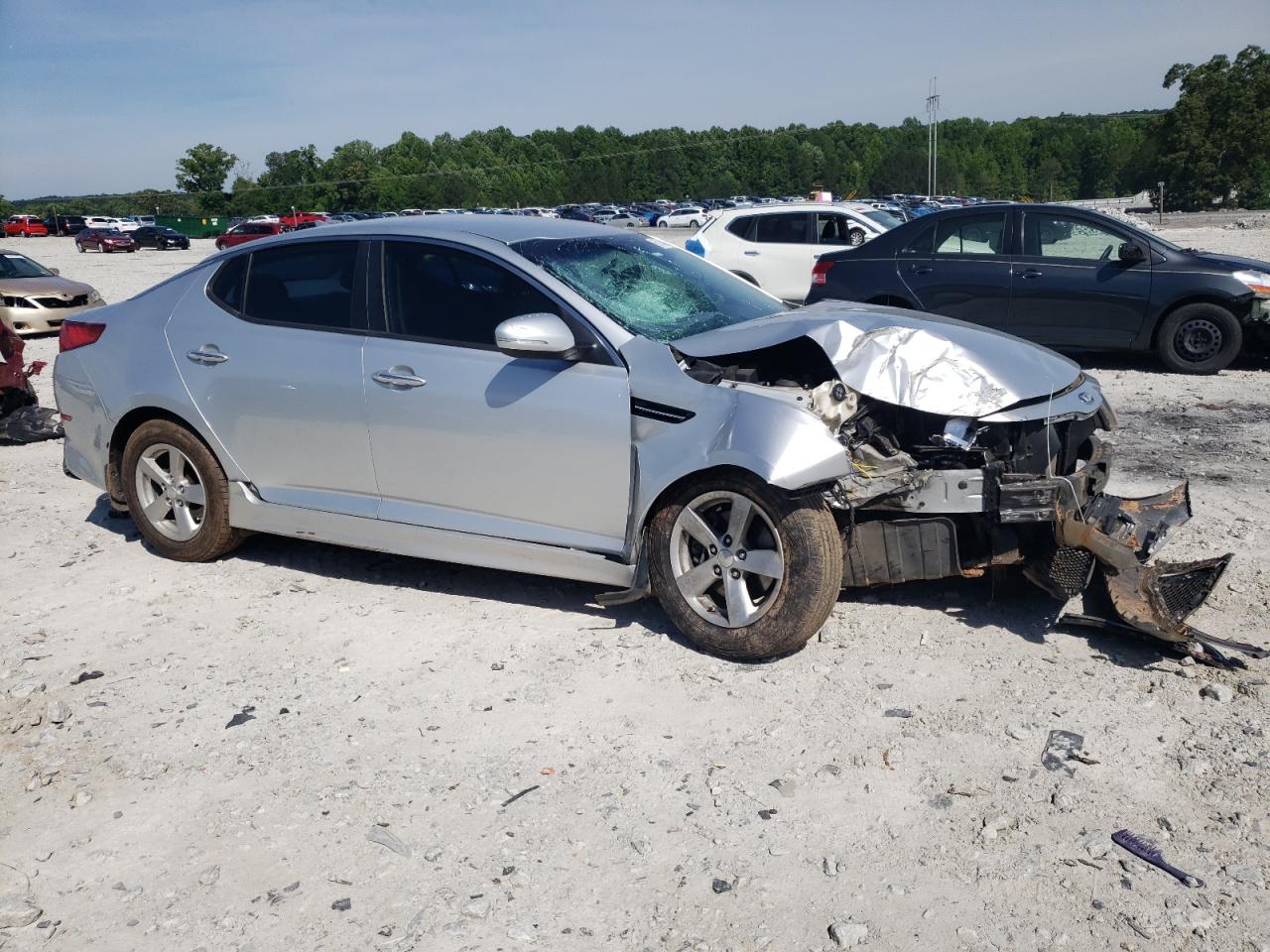 2015 Kia Optima Lx vin: 5XXGM4A71FG433680