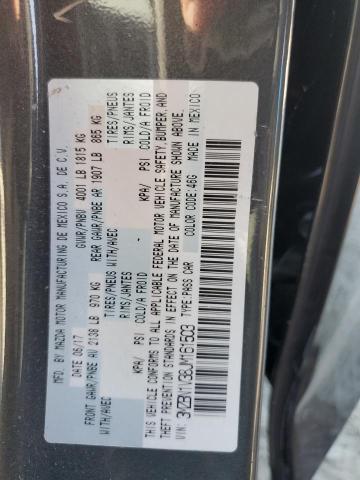 2018 Mazda 3 Touring VIN: 3MZBN1V38JM161503 Lot: 57218774