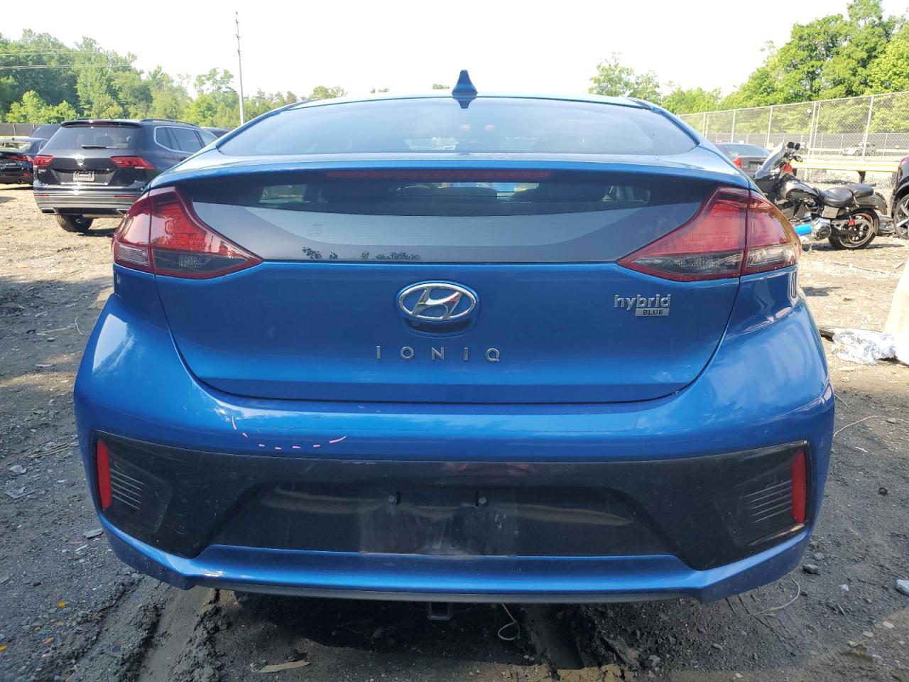 KMHC65LC1HU036603 2017 Hyundai Ioniq Blue