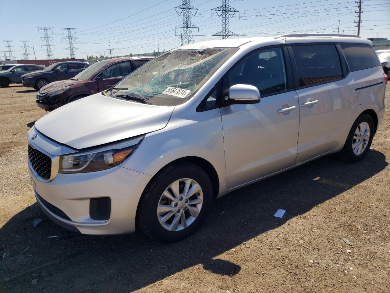 2016 Kia Sedona Lx vin: KNDMB5C17G6081860