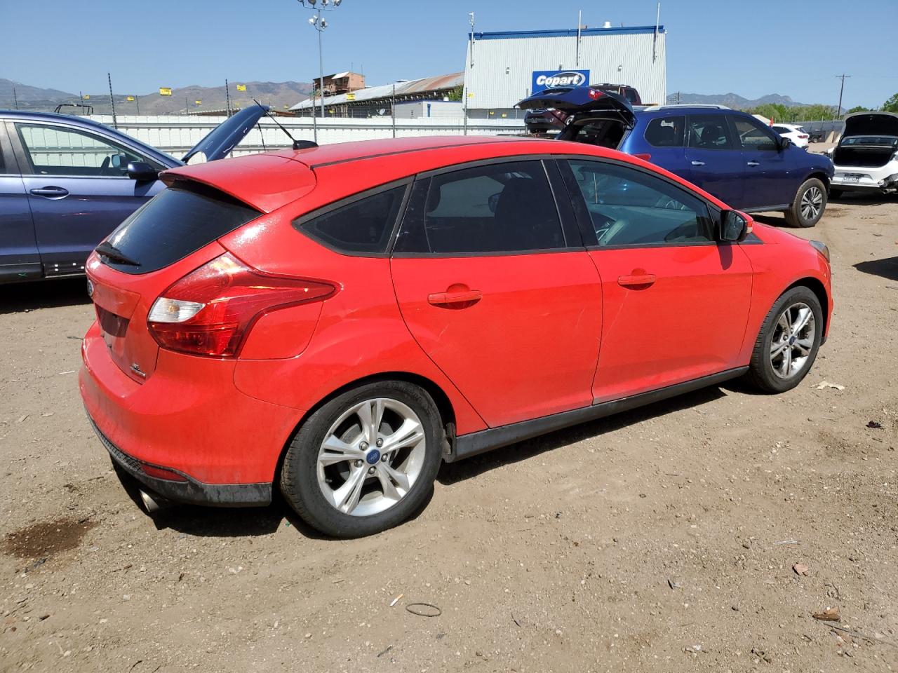 2014 Ford Focus Se vin: 1FADP3K20EL163501