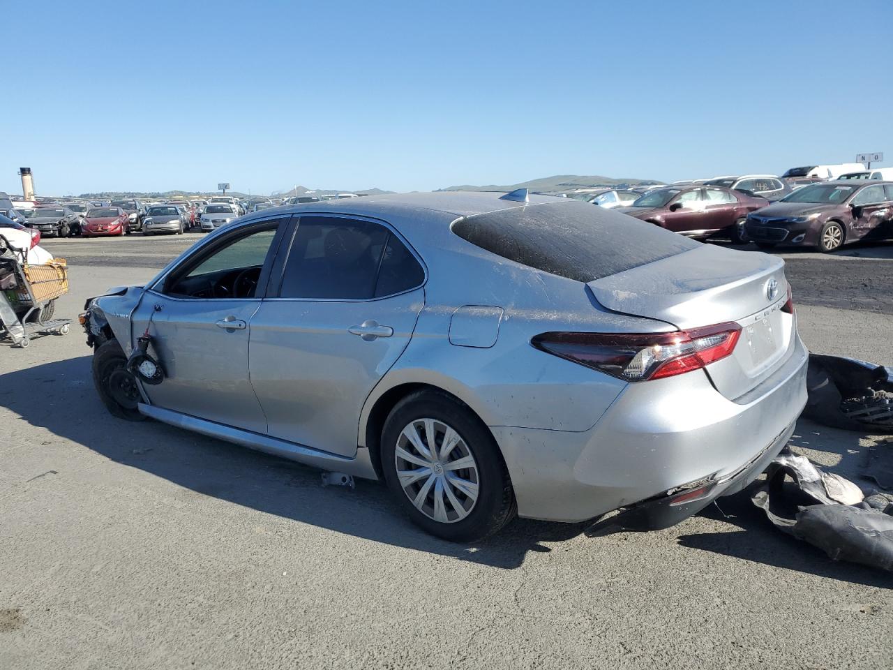 2021 Toyota Camry Le vin: 4T1H31AK8MU569995