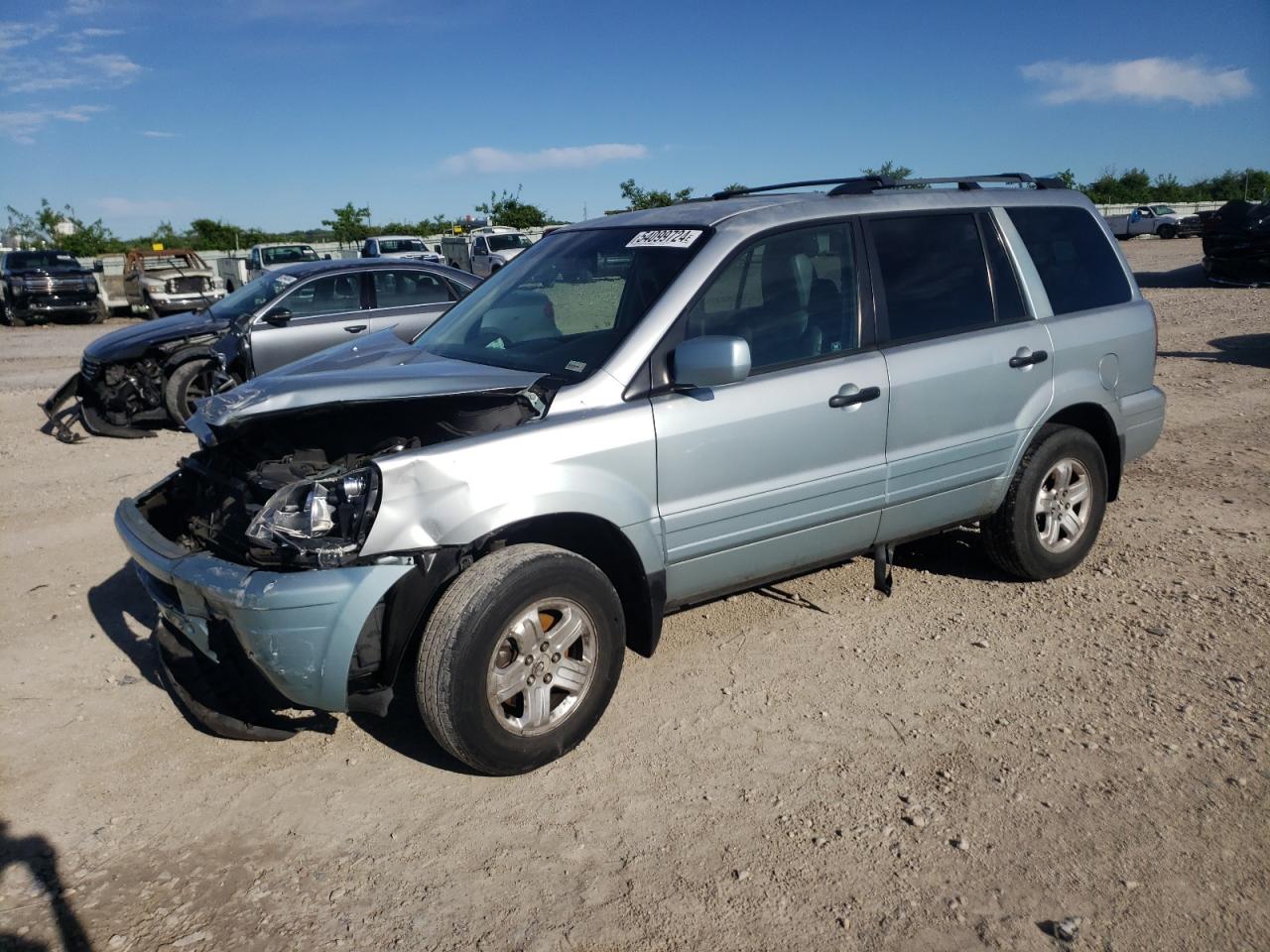 2HKYF18543H572929 2003 Honda Pilot Exl