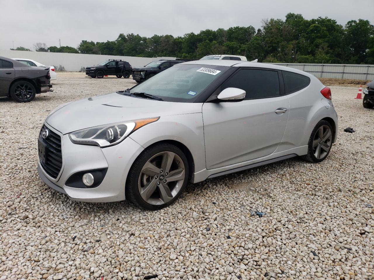 KMHTC6AE1EU211253 2014 Hyundai Veloster Turbo