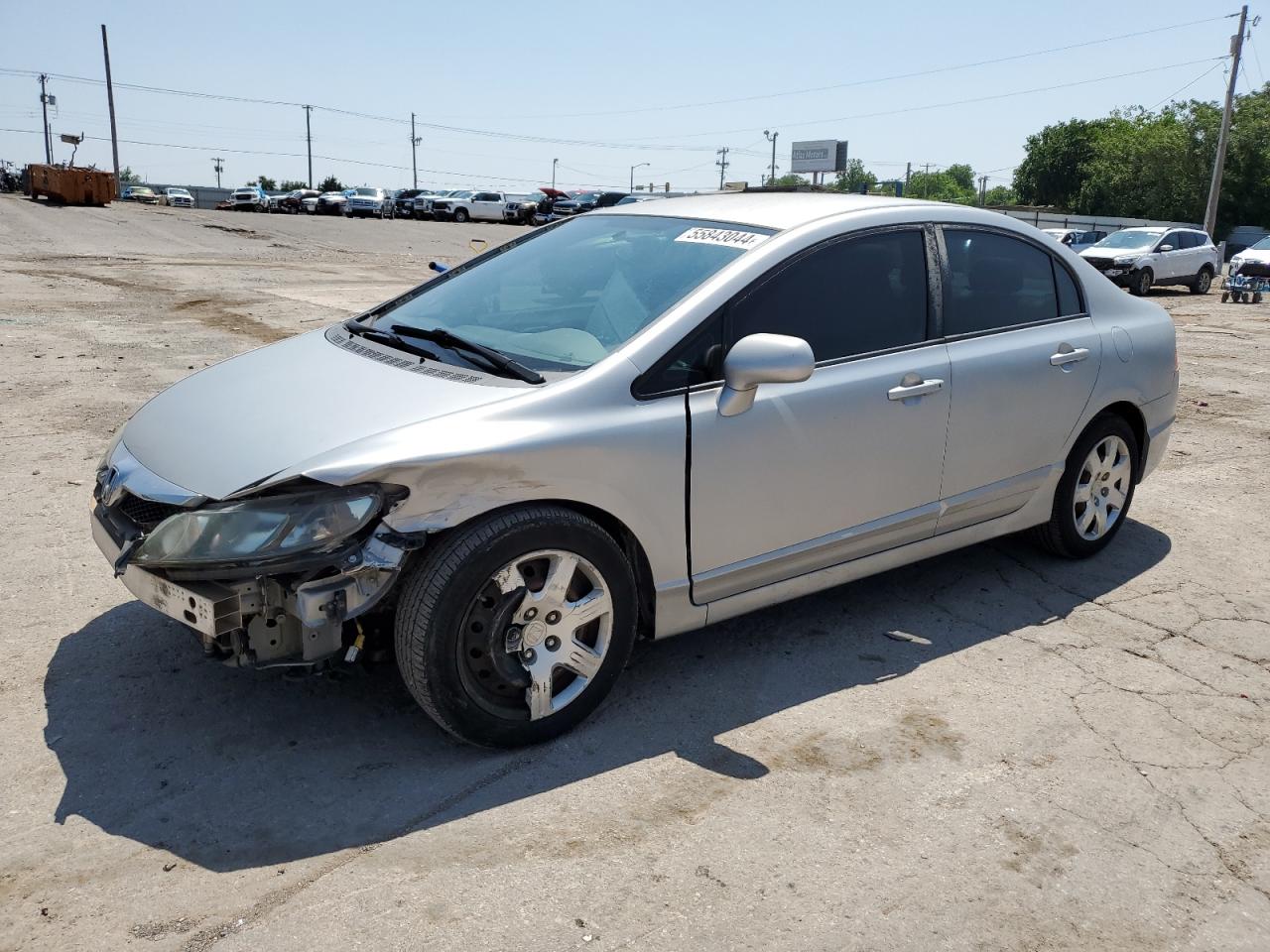 2HGFA1F53AH530672 2010 Honda Civic Lx