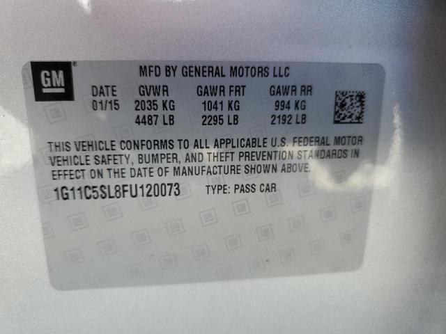 2015 CHEVROLET MALIBU 1LT - 1G11C5SL8FU120073