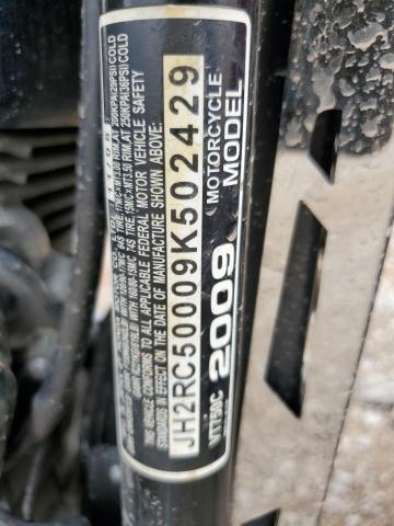2009 HONDA VT750 C JH2RC50009K502429
