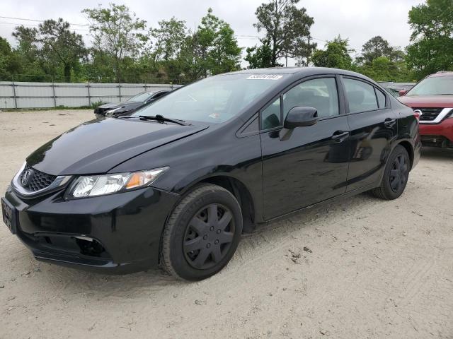 2013 Honda Civic Lx VIN: 2HGFB2F50DH502772 Lot: 53034104