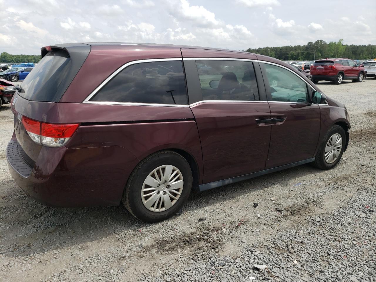 5FNRL5H25EB074461 2014 Honda Odyssey Lx