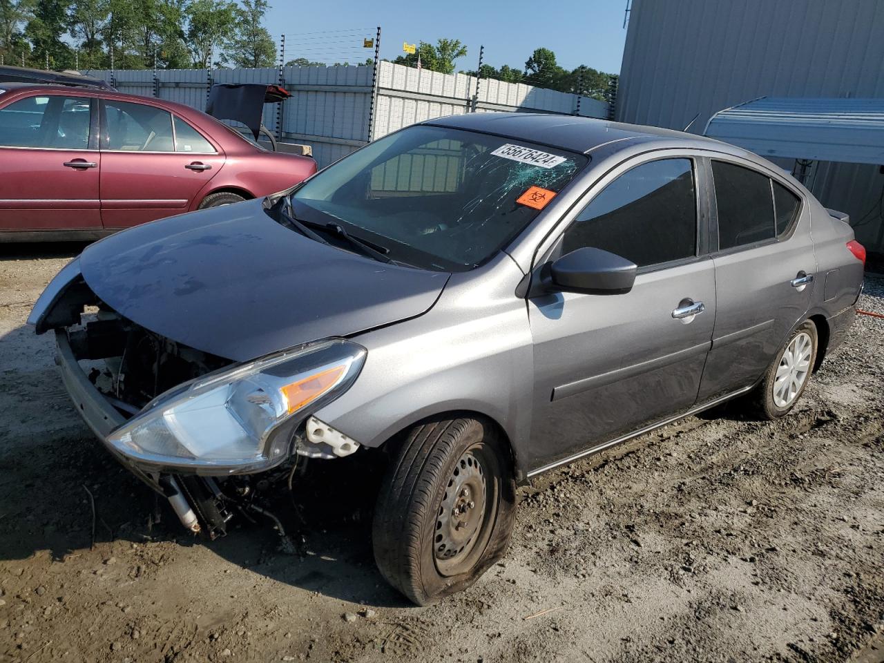 2017 Nissan Versa S vin: 3N1CN7AP8HL855081