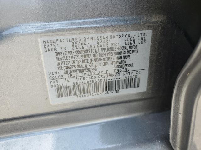 2022 Nissan Sentra Sv VIN: 3N1AB8CV6NY269298 Lot: 56443724