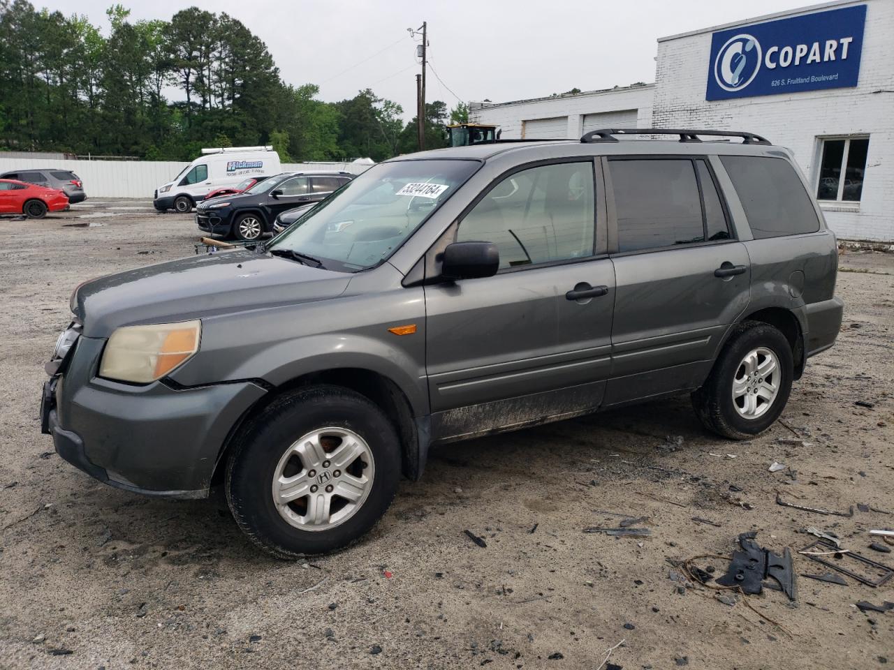 5FNYF28167B036474 2007 Honda Pilot Lx