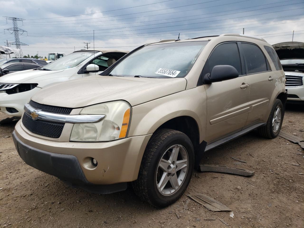 2CNDL63F556196023 2005 Chevrolet Equinox Lt