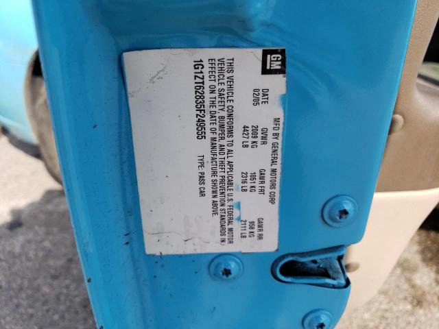 2005 Chevrolet Malibu Maxx Ls VIN: 1G1ZT62835F249555 Lot: 55928924