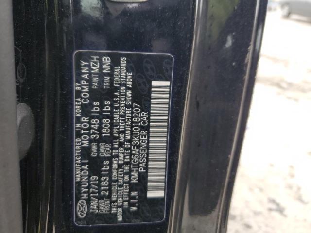 2019 Hyundai Veloster Base VIN: KMHTG6AF3KU018207 Lot: 54809484