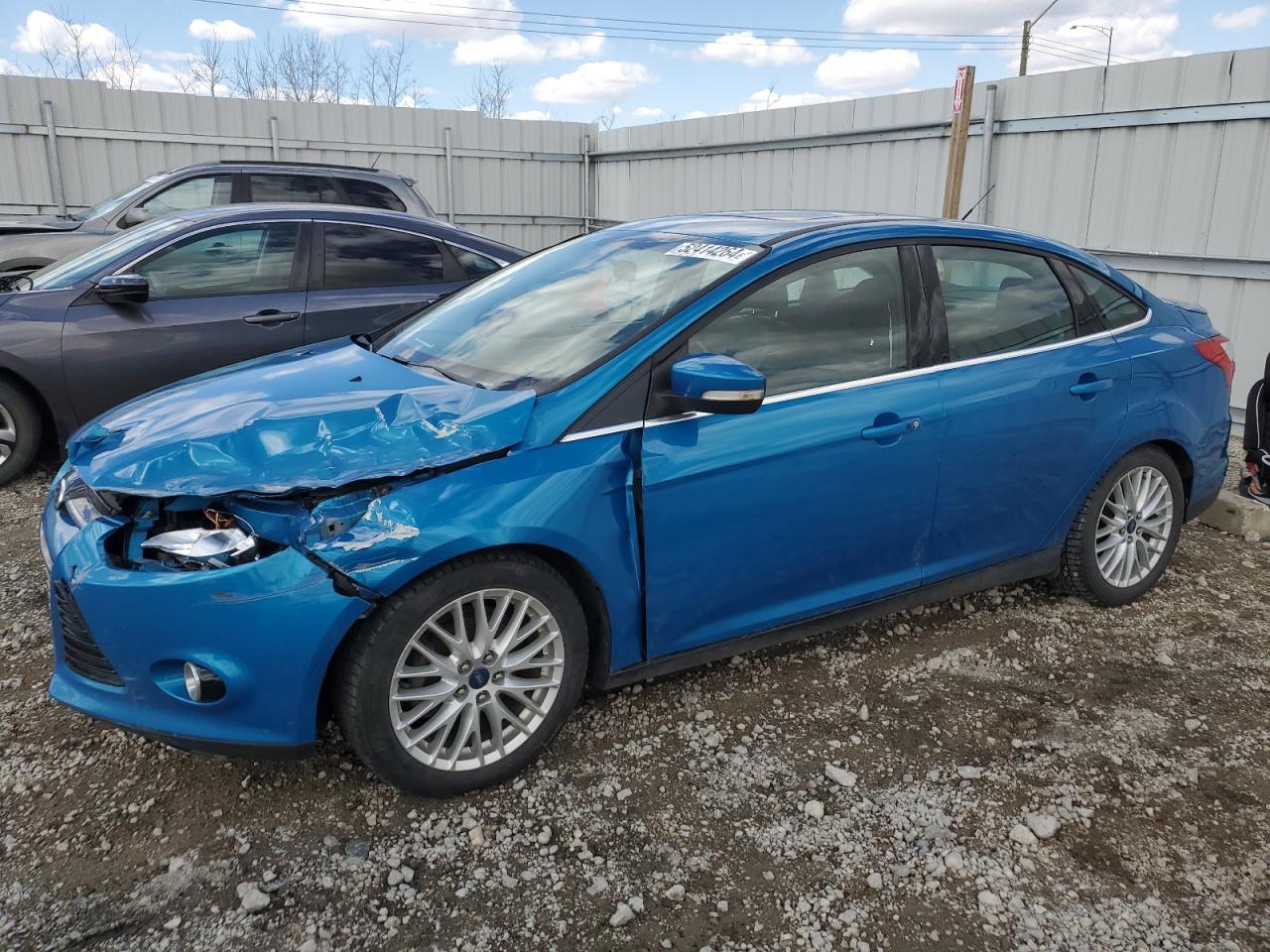 1FADP3J25EL120676 2014 Ford Focus Titanium