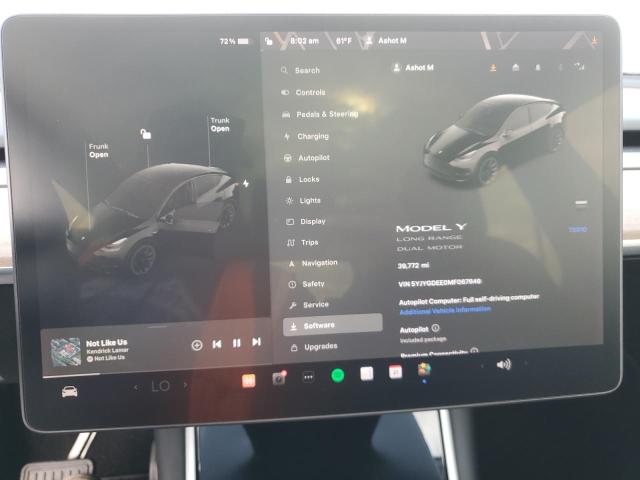 2021 Tesla Model Y VIN: 5YJYGDEE0MF067649 Lot: 55636414