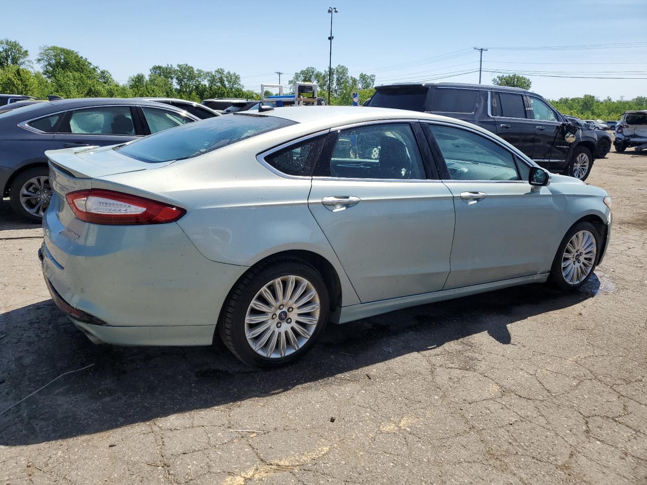 2013 Ford Fusion Titanium Phev vin: 3FA6P0SU4DR373494