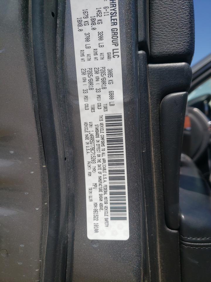 1J4RR5GT7BC715203 2011 Jeep Grand Cherokee Limited