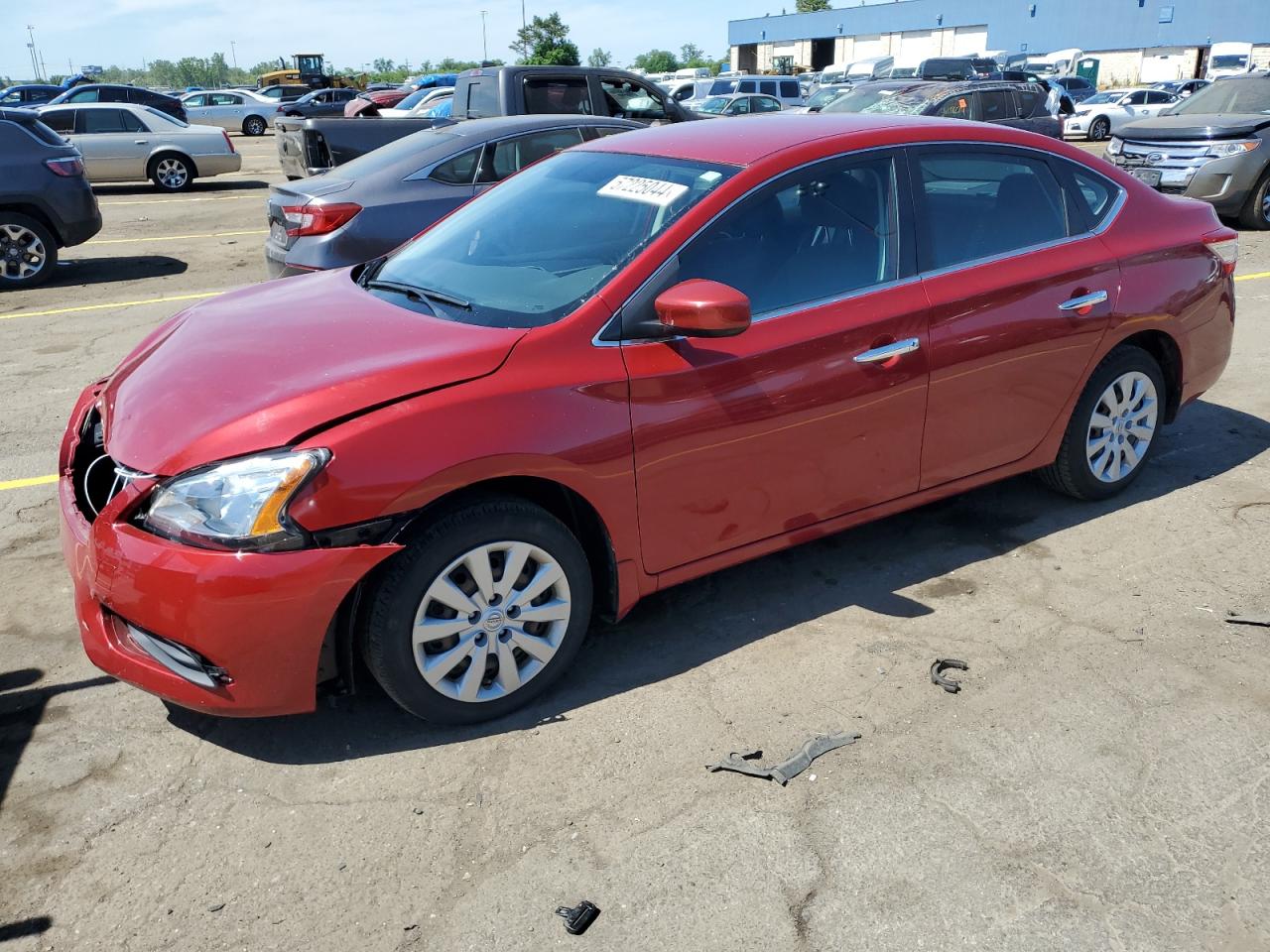 3N1AB7AP5EL687590 2014 Nissan Sentra S