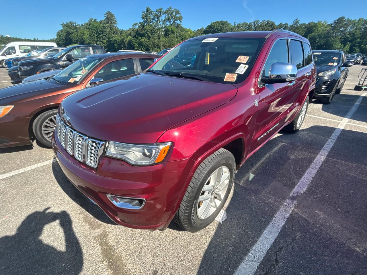 2017 Jeep Grand Cherokee Overland vin: 1C4RJFCGXHC864113