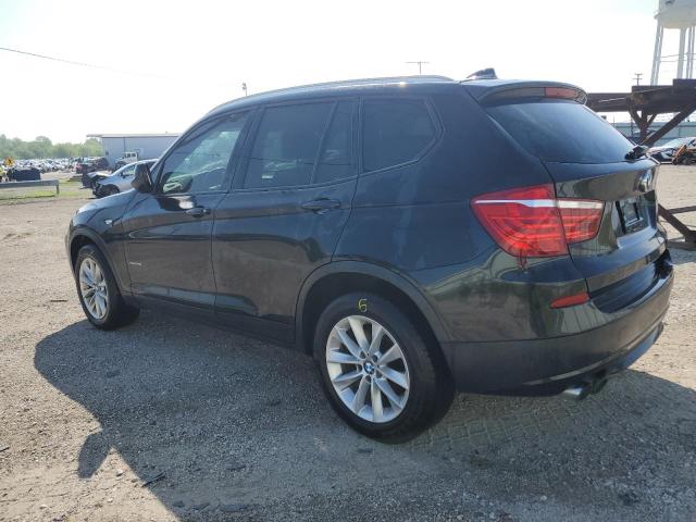 2013 BMW X3 xDrive28I VIN: 5UXWX9C52D0A21764 Lot: 59580304