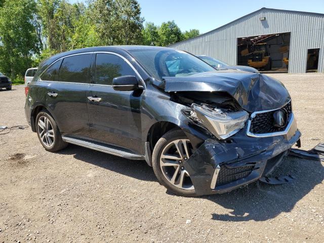 2017 Acura Mdx Navi VIN: 5FRYD4H47HB500125 Lot: 55633904